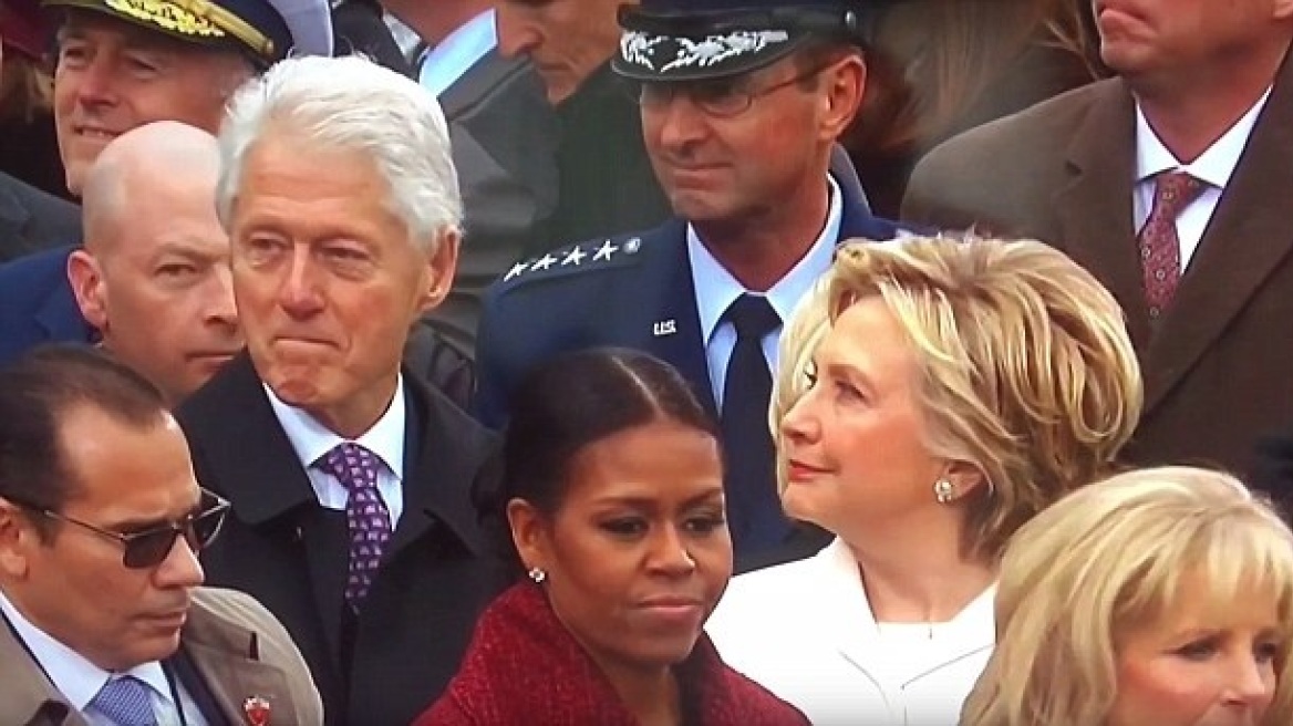 «Σάλος» στις ΗΠΑ: Η Χίλαρι έπιασε τον Μπιλ Κλίντον να «γλυκοκοιτάζει» την Ιβάνκα Τραμπ!